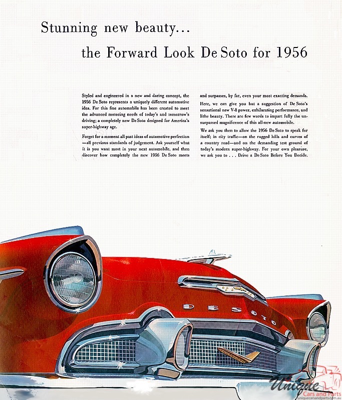 1956 DeSoto Brochure Page 9